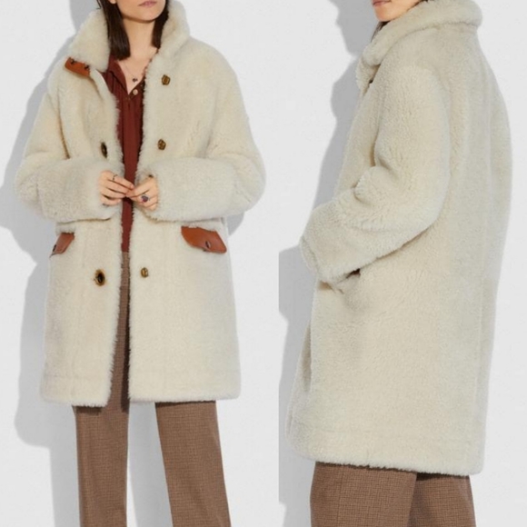 Coach Jackets & Blazers - Coach Shearling Coat